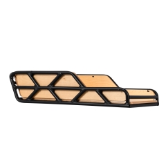 Front Rack with Wooden Board