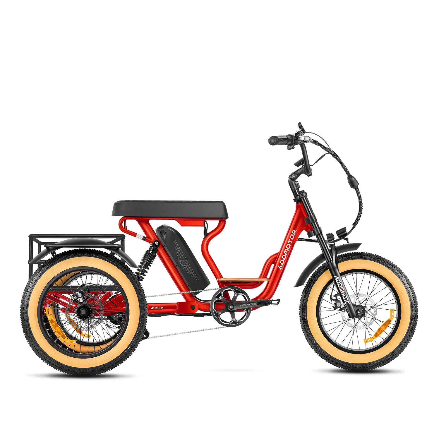 Soletri II M-366X / Herotri II M-365X Full-Suspension eTrike Soletri II M-366X / Herotri II M-365X Full-Suspension eTrike